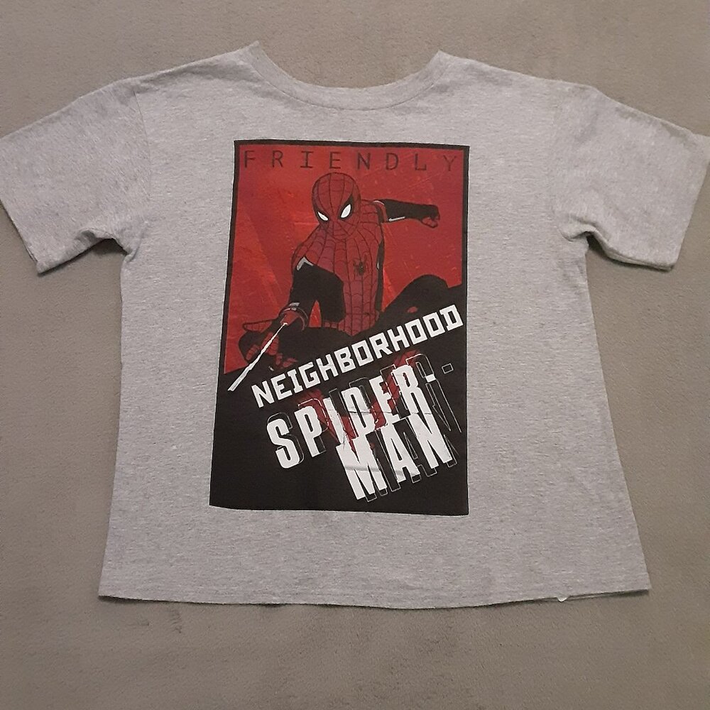 Marvel Studios No Way Home Boys Short Sleeve T-Shirt Size XS (6-7)